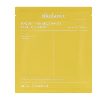 Гідрогелева маска з ніацинамідом Biodance Radiant Vita Niacinamide Real Deep Mask 9867948639 фото