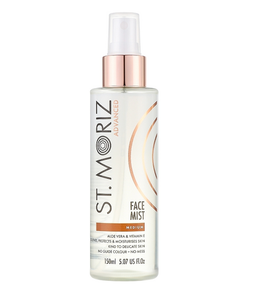 Міст-автозасмага для обличчя St. Moriz Advanced Gradual Self Tanning Face Mist Medium 06308673986739 фото Міст-автозасмага для обличчя St. Moriz Advanced Gradual Self Tanning Face Mist Medium 06308673986739 фото