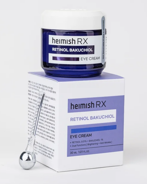 Крем для шкіри навколо очей з ретинолом і бакучиолом HEIMISH RX Retinol Bakuchiol Eye Cream 763459458986 фото Крем для шкіри навколо очей з ретинолом і бакучиолом HEIMISH RX Retinol Bakuchiol Eye Cream 763459458986 фото