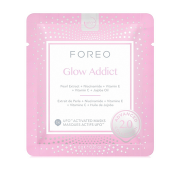 Маска для посиленого сяяння шкіри обличчя Foreo UFO Glow Addict 2.0 Advanced Collection Activated Mask 986749687 фото