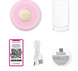 Мініприлад для омолодження і глибокого зволоження шкіри Foreo UFO 3 Mini Deep Hydration Face Device Pearl Pink 8678367 фото 1