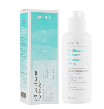 Ензимна пудра з бета-глюканом для вмивання Petitfee&Koelf Beta-Glucan Enzyme Powder Wash 8673969786 фото