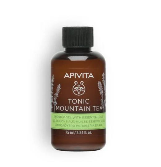 Гель для душу "Гірський чай" з ефірними оліями Apivita Tonic Mountain Tea Shower Gel with Essential Oils 896739867549 фото Гель для душу "Гірський чай" з ефірними оліями Apivita Tonic Mountain Tea Shower Gel with Essential Oils 896739867549 фото